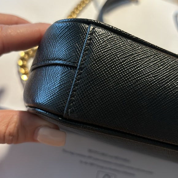 Prada  Saffiano Chain Shoulder Bag - Picture 3 of 13